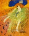 Femme au chapeau bleu 1901 Cubists